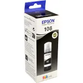 Epson 107, Original, Schwarz, , EcoTank ET-18100, Standardertrag, 70 ml
