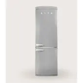 Evvo 8435743900614-frigorífico Combi F60gy Retro Kühlschrank Mit Gefrierfach