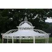 CLP Dach für Luxus Pavillon Romantik weiß Größe Ø 350 cm