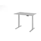 Hjh OFFICE PRO XDKB 12 S - Grau 120 x 80 elektrisch höhenverstellbar