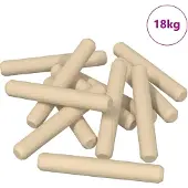Syfax Holzdübel 12000 pcs Braun Massivholz