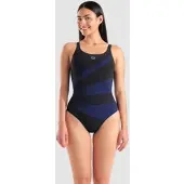 Arena Badeanzug Damen Shapewear Isabella - Black-navy - 40