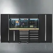 Datona Werkstatteinrichtung PREMIUM 350 cm Eiche