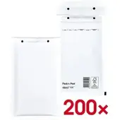 Mailmedia Luftpolster-Versandtaschen weiß, 14.2x22.5 cm