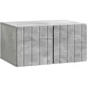 vidaXL Wandmontierter TV-Schrank 59,5 x 41 x 30 cm Betongrau