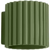 Sollux Wandleuchte AURA olivgrün G9 1xG9 10W Aluminium 10x12x10cm