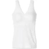 Schiesser Tanktop Damen 170365 Invisible Soft White-XXL