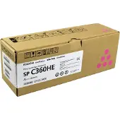 Ricoh 408186 (SP C360HE) - Magenta - Toner - Hohe Kapazität