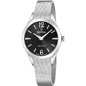Festina F20076/5 Uhr Damenuhr Edelstahl Datum silber