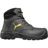 Puma Borneo Black Mid S3 CI HI HRO SRC Sicherheitschuhe, Größe:43 EU