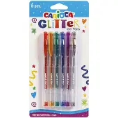 Carioca Pack 6 Glitzerstifte