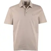 BOSS Black C-Parris Poloshirt beige 3-Knopf