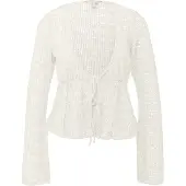 s.Oliver -qs T-shirts Offwhite Größe: L | Longsleeves Outlet | Damen | Weiß