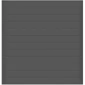 GROEN & JANSSEN Hauptelement GroJa Lumino Stecksystem ohne Pfosten 180 x 180 cm anthrazit