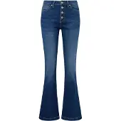 QS -qs Jeans Blue Denim Größe: W34L32 | Ausgestellte Hosen Outlet | Damen | Blau