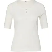 s.Oliver T-shirts Offwhite Größe: 44 | Longsleeves Outlet | Damen | Weiß