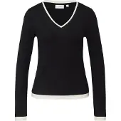 Comma T-shirts Black Größe: 34 | Longsleeves Outlet | Damen | Schwarz