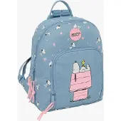 Snoopy 9.75l 25x30x13 Cm Mini Rucksack Blau Kinder Blau One Size
