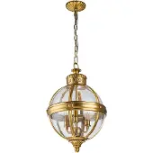 FEISS Jugendstil Pendelleuchte Messing Ø37cm