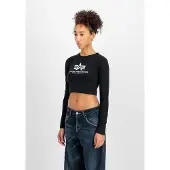 Alpha industries Sweater "Basic Cropped Longsleeve W"