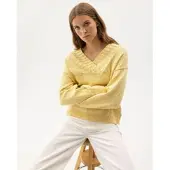 Holebrook Juni V-neck straw (434) S