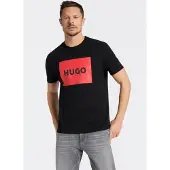 HUGO T-Shirt Dulive222 50467952 Schwarz Regular Fit