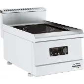 CombiSteel Induktion-Elektroherd mit 1 Platte und 230V aus Edelstahl