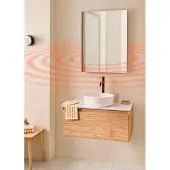 Create WARM MIRROR IR - Wandmontierter Infrarotheizstrahler mit WiFi