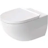 Duravit Wand-WC Set Architec Tiefspüler offener Spülrand weiß glänzend mit WC-Sitz 45726900A1