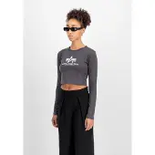 Alpha industries Sweater "Basic Cropped Longsleeve W"