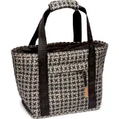 Cortina Bearing Co. Cortina Handtasche Wiener Muster, Beige, Eff Wenige