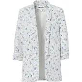 Pieces Pcbosella 3/4-arm Print Blazer | Weiß | S
