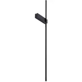 LINDBY Wandlampe Natsumi , schwarz, für Wohn- / Esszimmer, Aluminium, Modern, LED Wandleuchte, Wandlampe Innen