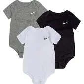 Nike Kids Swoosh Kurzärmeliger Body 3 Einheiten
