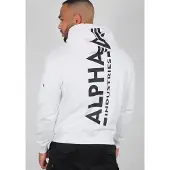 Alpha industries Kapuzensweatshirt "BACK PRINT HOODY", Baumwollmischung, regular fit