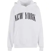 Miss Tee Kapuzenpullover "New York Ladies Fluffy Hoody" 1