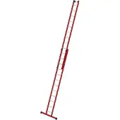 MUNK Günzburger Steigtechnik MUNK Kunststoff Schiebeleiter mit Standardtraverse 2x12 Sprossen