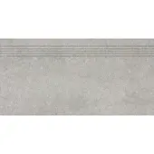 Rako Kaamos Treppenfliese grau 30x60 cm matt DCPSR587.1