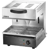 Saro PAVIA 1, Schwarz, Edelstahl, Edelstahl, Drehregler, 2800 W, 230 V, 50 Hz