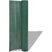 vidaXL Gartenzaun Grün 150 x 300 cm PVC