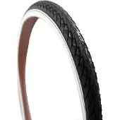 Deli Tire Deli-Reifenreifen SA-206 26 x 1,75 ZW Weiß reflektieren