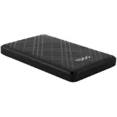 TooQ Externes 2,5" HDD/SSD-Gehäuse, Schwarz