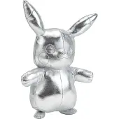 Jazwares Pokemon Plüschfigur - 25. Jubiläum Select (silber, 20cm) Pikachu