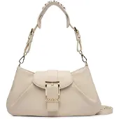 Mario Valentino Beige Polyurethan Damenhandtasche