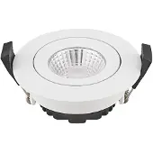 Sigor Einbauleuchte Diled 6W 310lm 3000K Downlight weiß 36° dimmbar