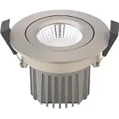 Sigor Einbauleuchte Diled 10W 640lm 3000K dimmbar Stahl 36°