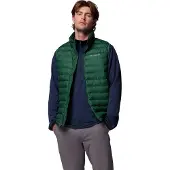 Columbia Powder Lite Ii Weste Grün M Mann Grün M