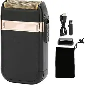 Ejoyous Elektrischer Folienrasierer, schnurlos USB wiederaufladbares Haarschneider, Rasierer Männer, ruhiges Wasch