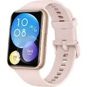 Huawei Smartwatch mit 1,74 Zoll FullView Display, Schlaf- & Stressüberwachung, 10 Tage Akku, 97 Trainingsmodi, Pink