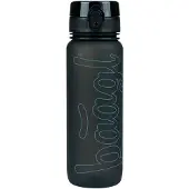 Baagl Trinkflasche Schwarz 800ml
